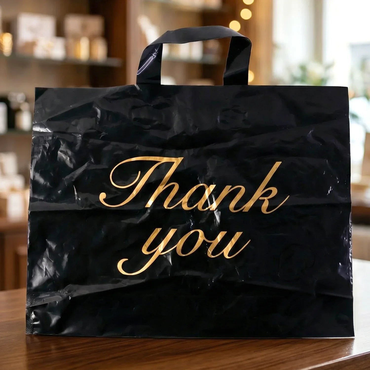 Premium Thank You Printed Carry Bag (2534 Cm 1 Pc) - Zidbik
