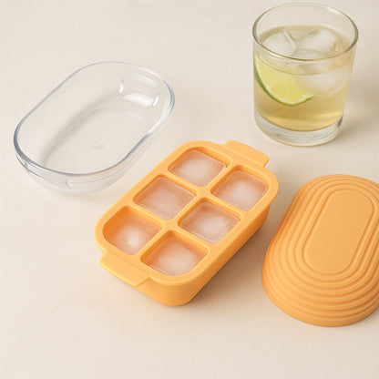Plastic Ice Cube Tray (1 Set) - Zidbik