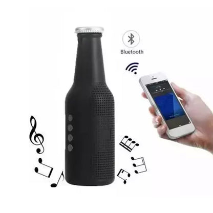 1289 Bottle Shape Bluetooth Speaker And Weatherproof Enhanced Wireless Usb Rechargeable Calling  Fm  Aux  Usb  Sd Card Support Portable Bluetooth Speaker With Rich Deep Bass - Zidbik