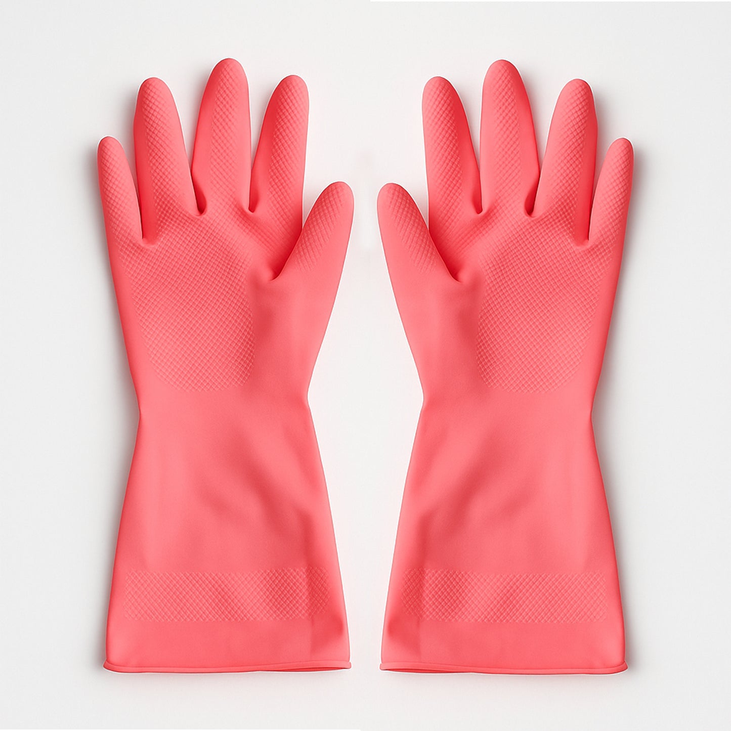 Reusable Waterproof Household Cleaning Gloves (45gm  1 Pair) - Zidbik