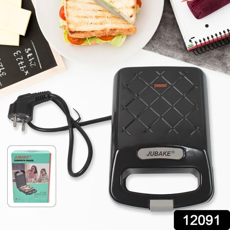 Sandwich Maker Makes Sandwich Non-stick Plates (1 Pc  500w) - Zidbik