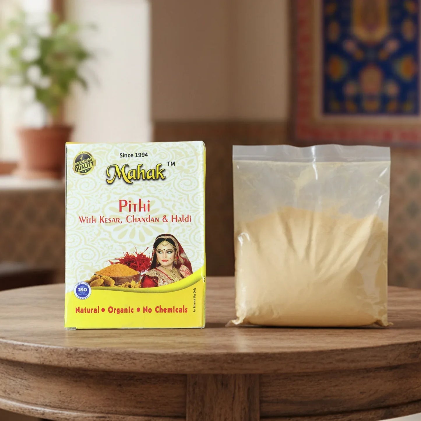 Traditional Face And Body Mahak Pithi 40 Gm - Zidbik