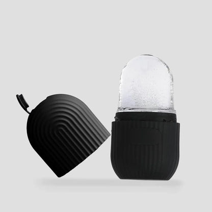 1224b Face Ice Roller Ice Roller For Face Ice Roller For Face Massager Face Ice Treatment Reduce Face Swelling And Under Eye Puffiness (Black) - Zidbik