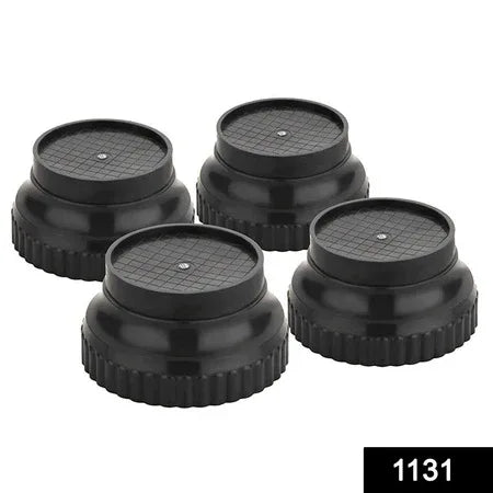 1131 Multi-purpose 4 Pieces Round Plastic Legs Foot And Stand - Zidbik