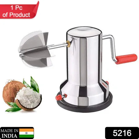 5216 Coconut Scrapers Machine Manual Steel For Home  Kitchen Use - Zidbik
