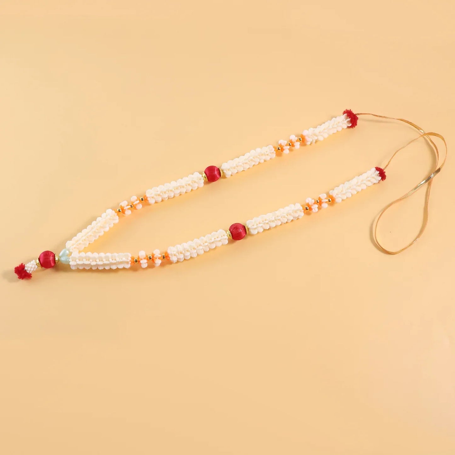 Traditional Decorative Pooja Gajra Garland (1 Pc) - Zidbik