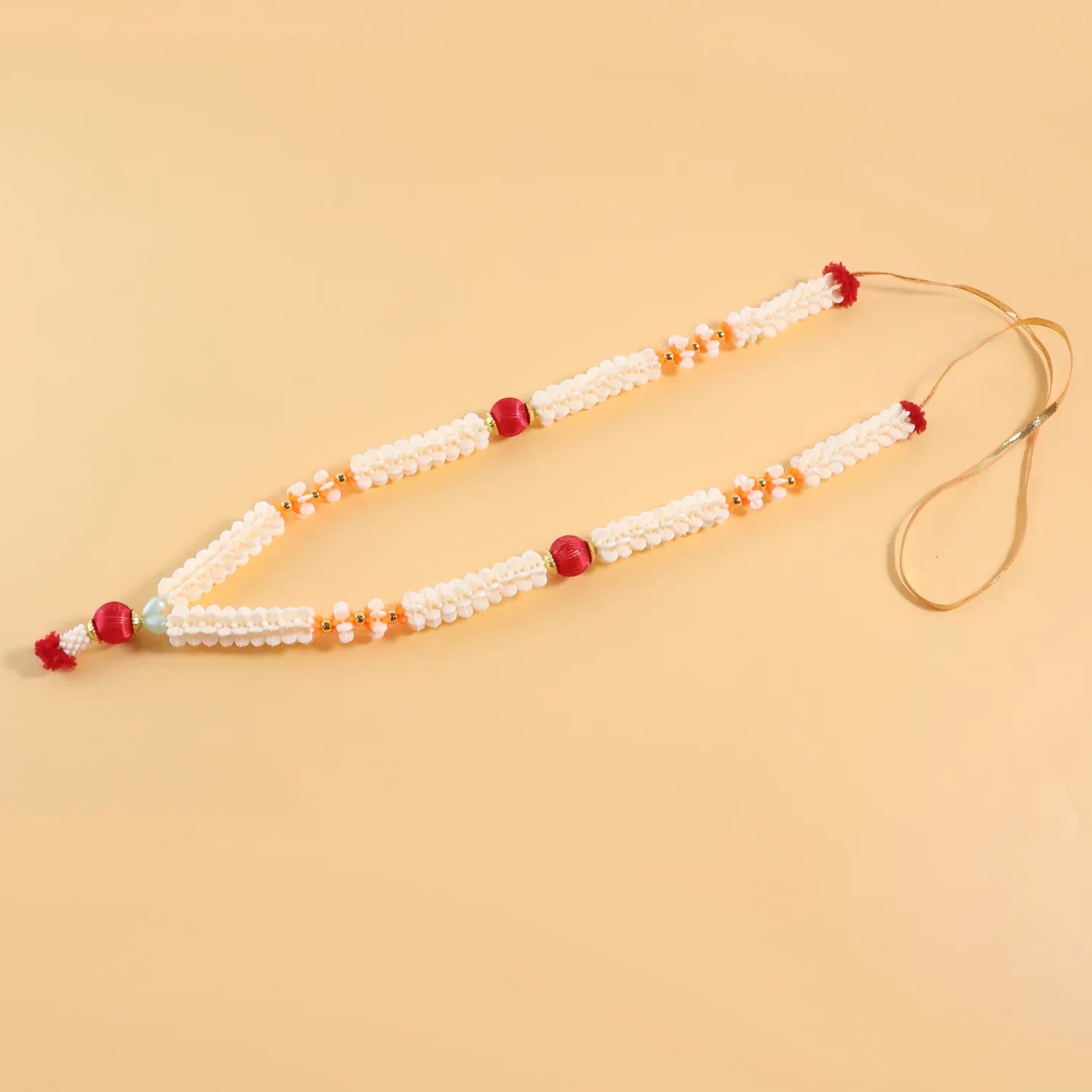 Traditional Decorative Pooja Gajra Garland (1 Pc) - Zidbik