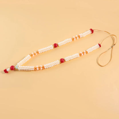 Traditional Decorative Pooja Gajra Garland (1 Pc) - Zidbik
