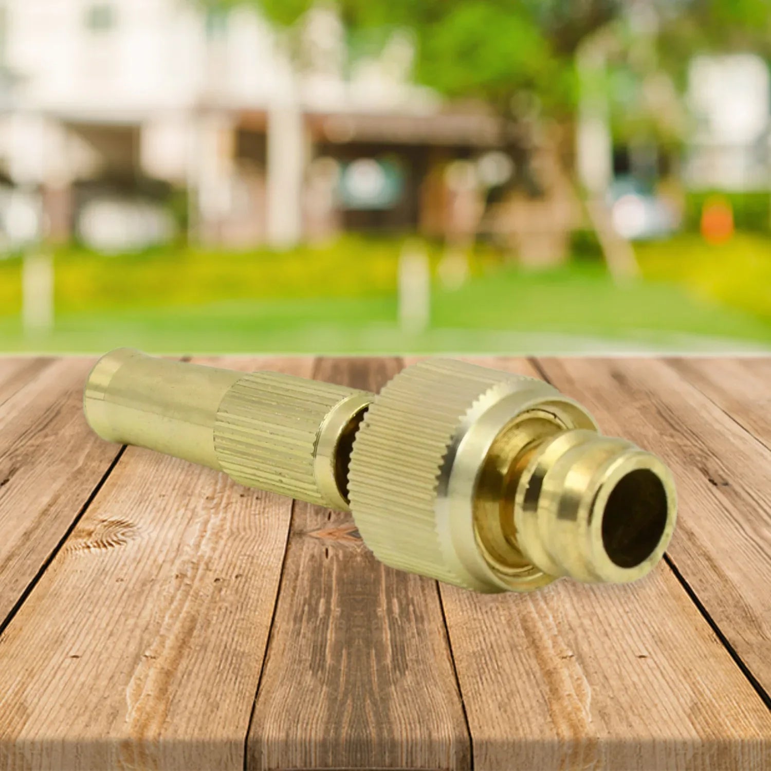 7588 Water Spray Nozzle For Water Pipe Booster Nozzle For Car Wash Nozzle With High Pressure Water Adjustable Brass Nozzle Water Spray Gun For Gardening Watering Tools - Zidbik