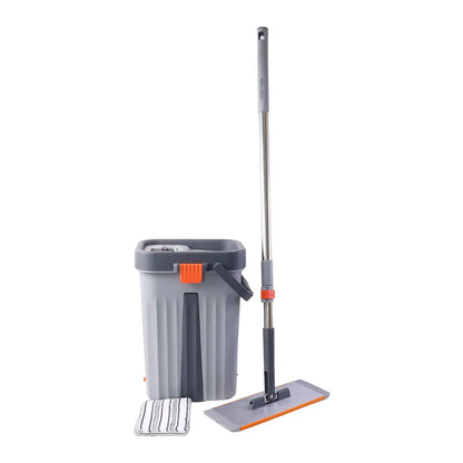 Small Size Multipurpose Flat Mop Cleaning Bucket Set - Zidbik