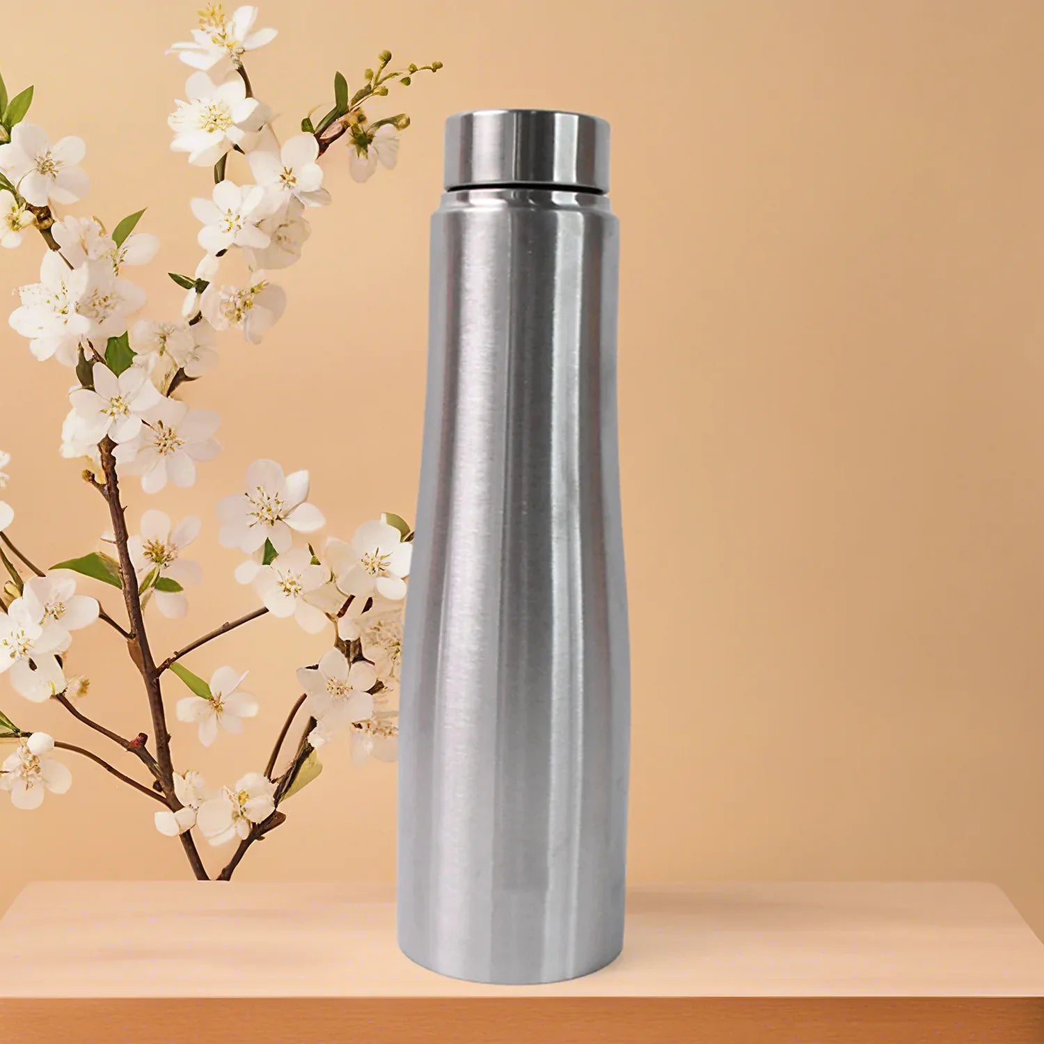 Stainless Steel Double Wall Vacuum-insulated Drink Water Bottle (1000 Ml) - Zidbik
