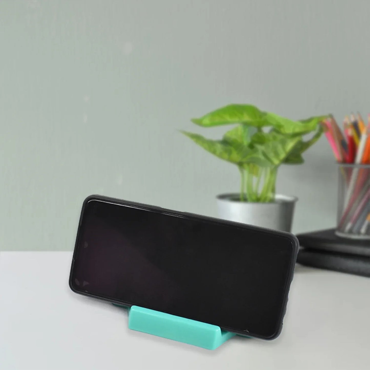 Plastic Mobile Phone Stand Holder (4 Pcs Set) - Zidbik