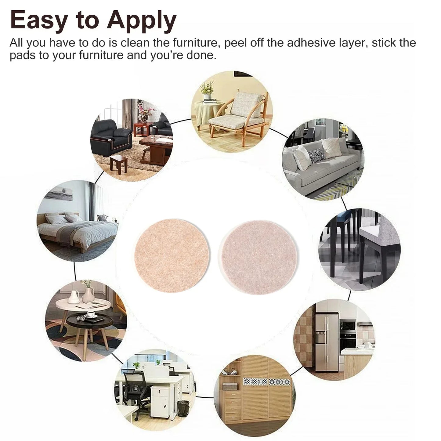 9132 Self-adhesive Cork Coasters Round - 3.5in Circle Cork Backing Sheets Mats Mini Wall Cork Tiles Coasters And Diy Crafts Supplies. - Zidbik