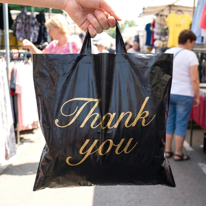 Premium Thank You Printed Carry Bag (2534 Cm 1 Pc) - Zidbik