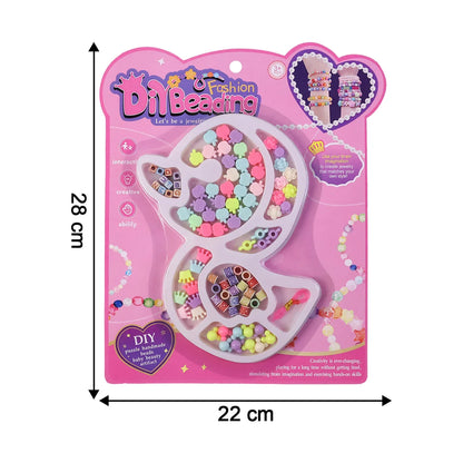 Diy Kids Beading Jewelry Making Craft Kit (1 Set) - Zidbik