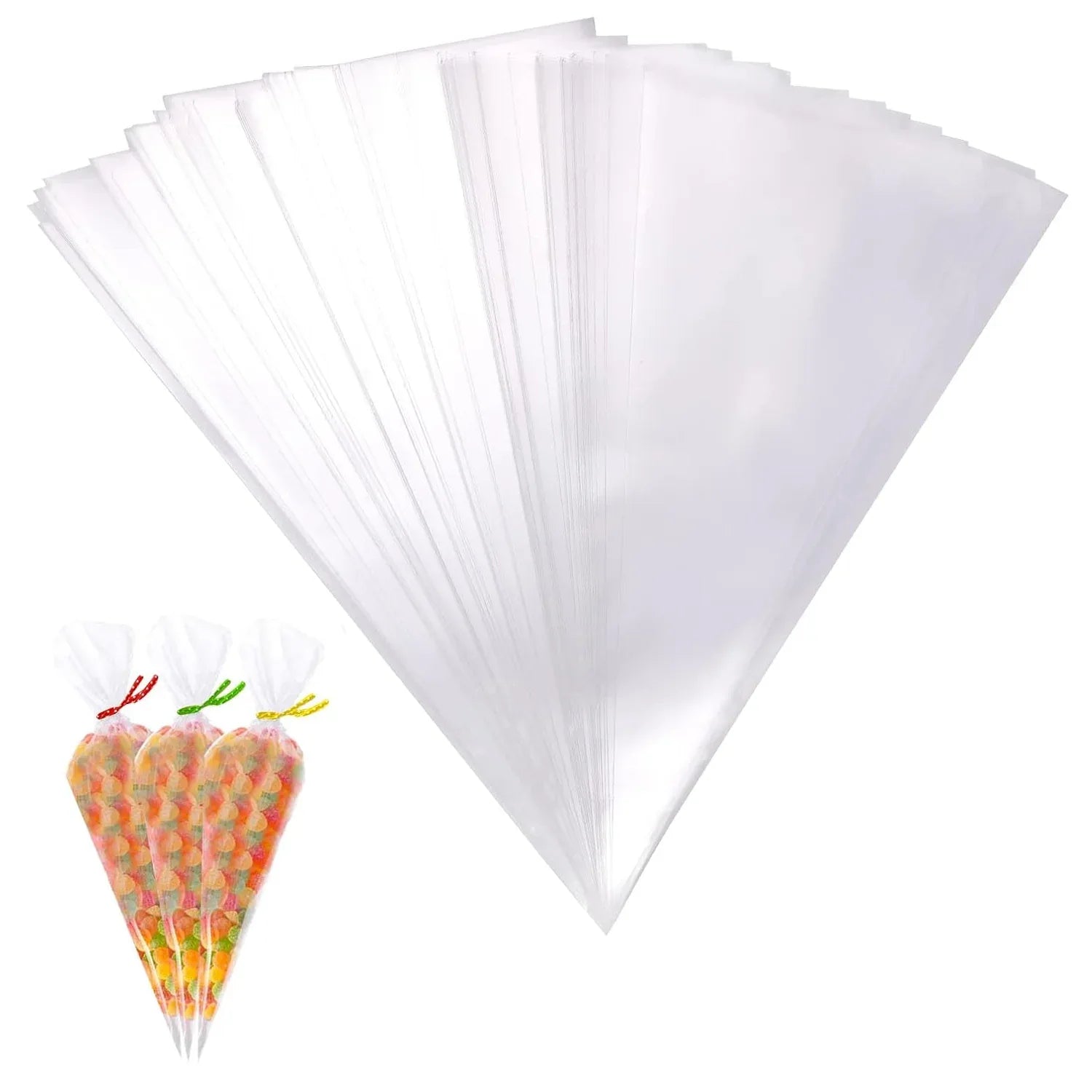 Disposable Piping Bags (100 Pcs Set Big) - Zidbik
