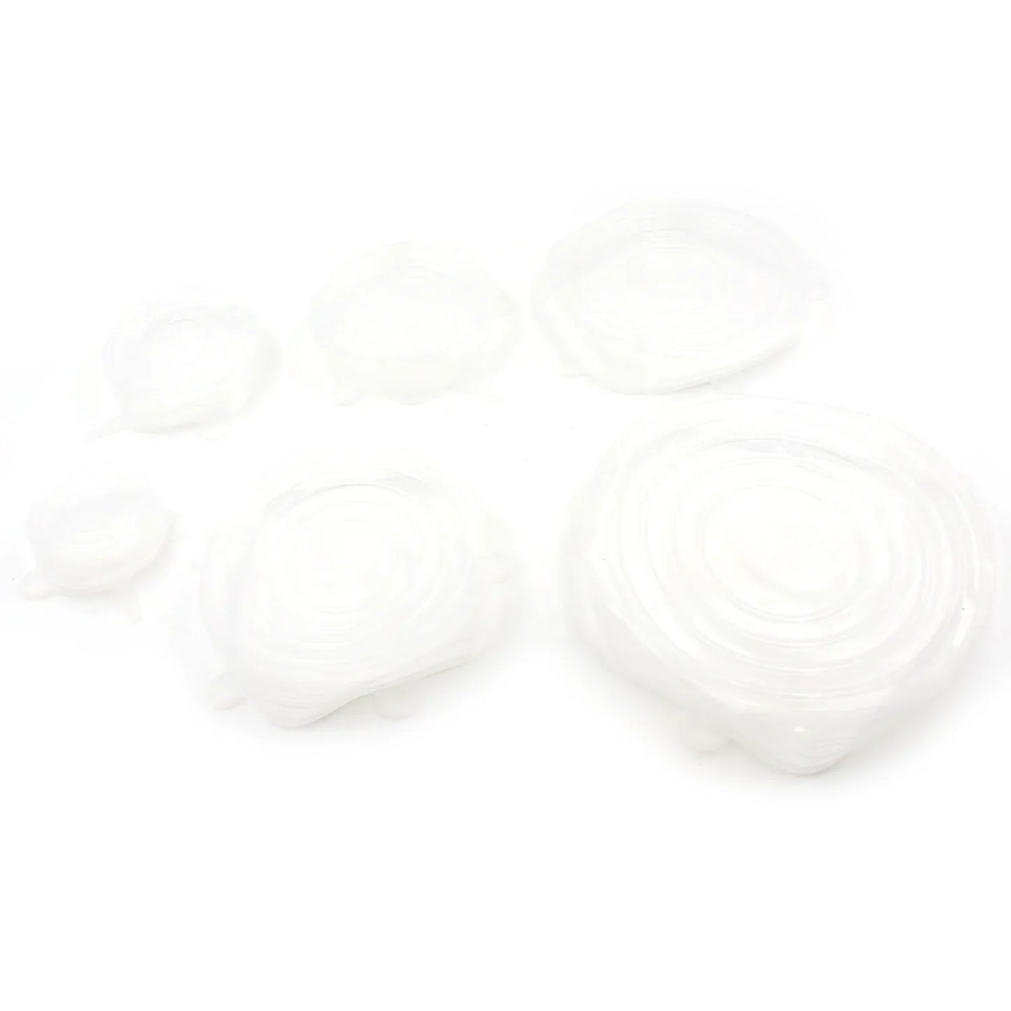 Reusable Stretchable Food Cover Set (6 Pc) - Zidbik