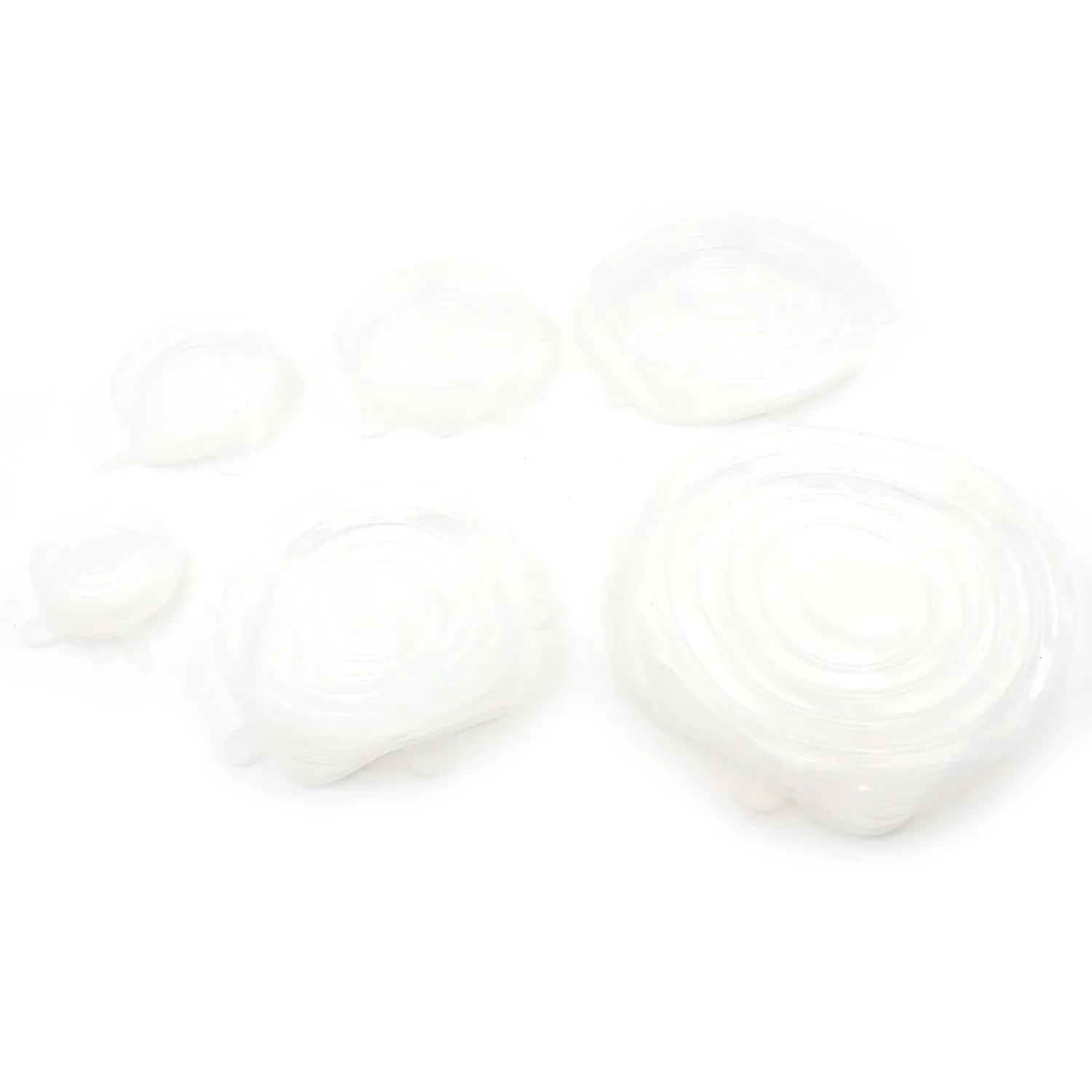 Reusable Stretchable Food Cover Set (6 Pc) - Zidbik