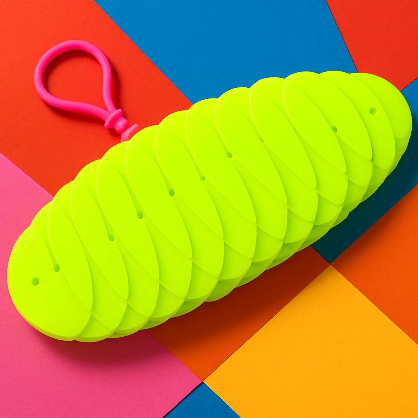 Flexible Plastic Worm Fidget Toy (1 Pc) - Zidbik