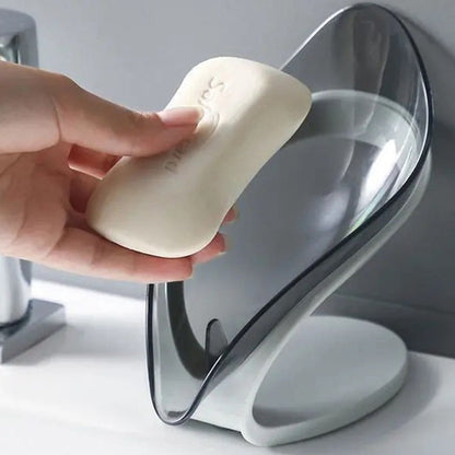 4794 New Leaf Soap Box Used In All Kinds Of Household And Bathroom Places As A Soap Stand And Case. - Zidbik