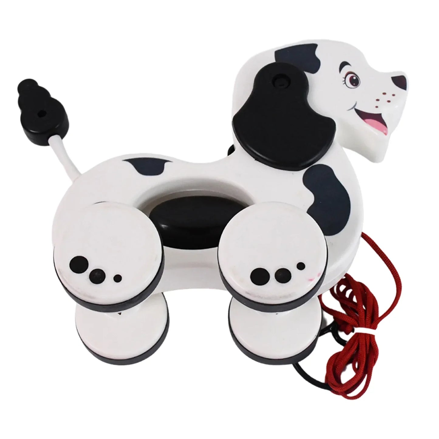 Dog Pull Along Toddler Toy With Attractive Design (1 Pc) - Zidbik