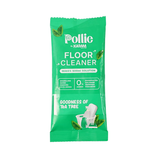 Pollic Kadam Concentrated Floor Cleaner Sachet Tea Tree Fragrance (50 Gm) - Zidbik