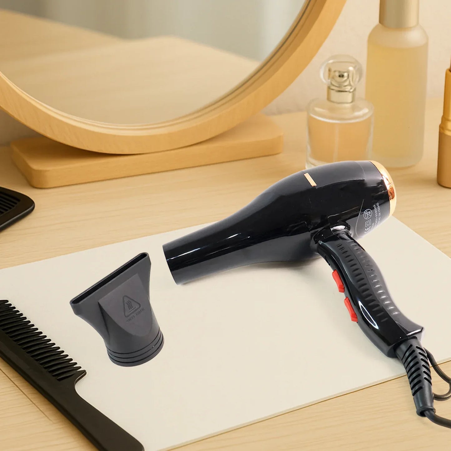 Orbit Professional Electric Hair Dryer With Concentrator Nozzle (1 Pc) - Zidbik