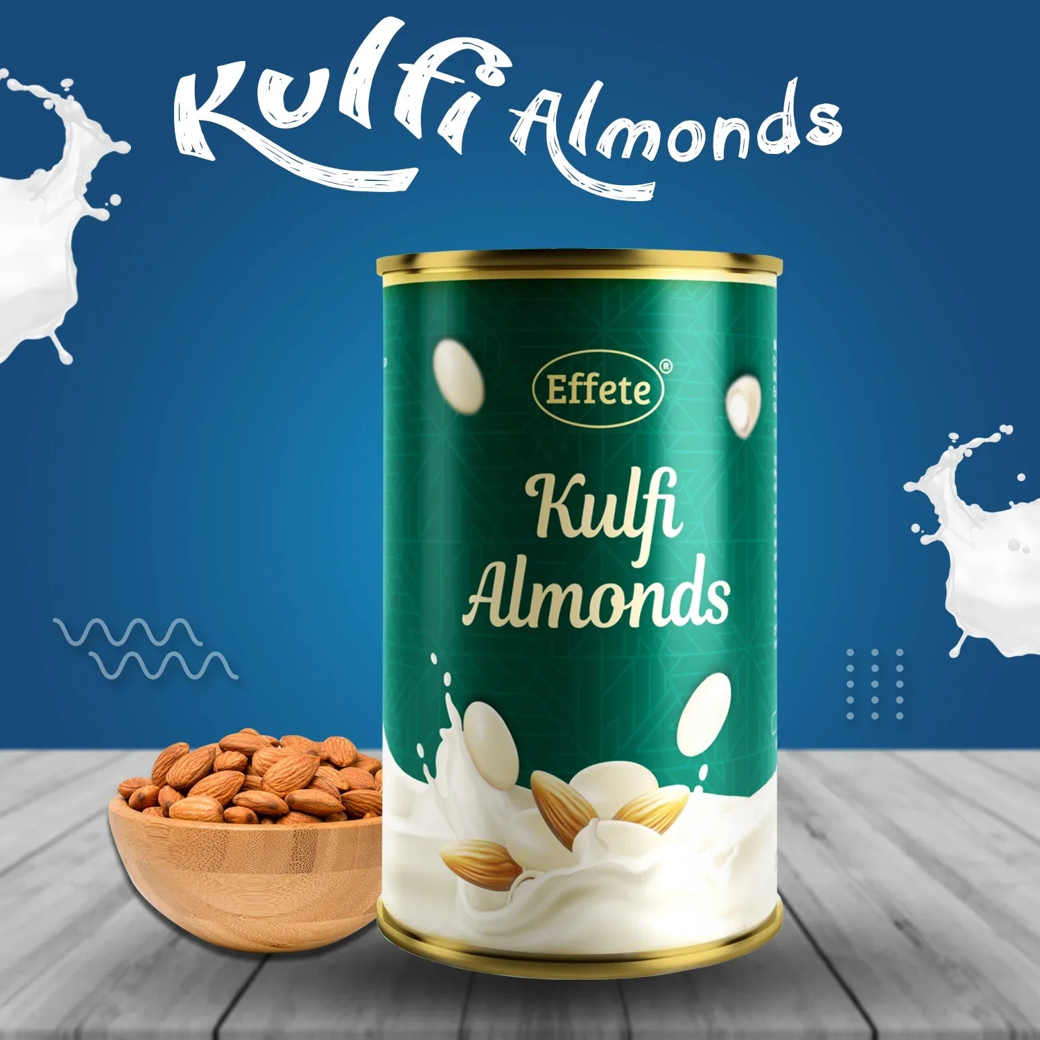 Effete Kulfi Almond Chocolate - Zidbik