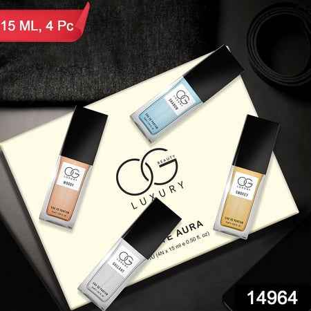 Og Luxury Perfume Gift Set Eau De Parfum Collection (15 Ml  4 Pc) - Zidbik