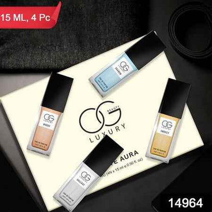 Og Luxury Perfume Gift Set Eau De Parfum Collection (15 Ml  4 Pc) - Zidbik