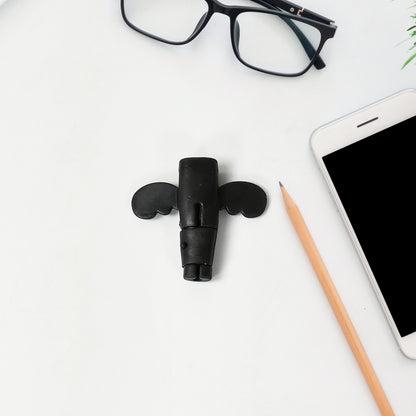 Silicone Data Cable Protector Angel Data Cable Protective Cover 2 In 1 Mobile Phone Cord Earphone Cord Saver Storage Tool - Zidbik