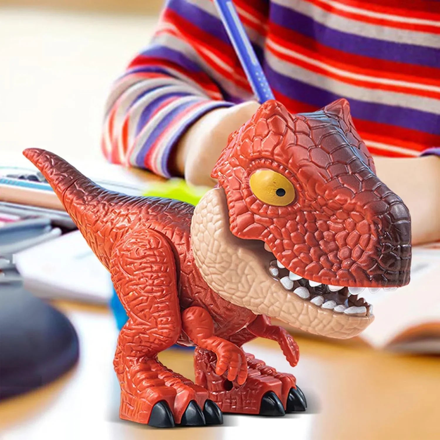 Dinosaur Shaped Stationery Gift Set For Kids Set - Zidbik
