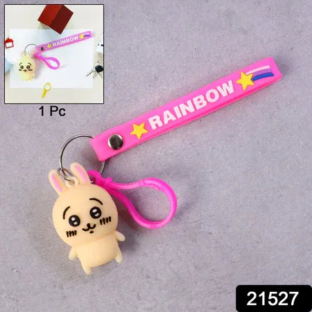 Cute Bunny Character Keychain (1 Pc) - Zidbik
