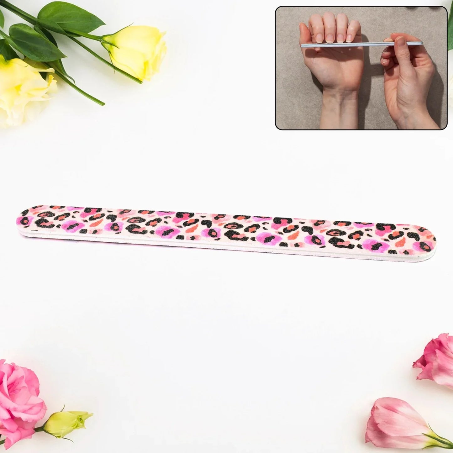 Professional Nail Filer Double Sided For Nail Shaper Nail File (1 Pc) - Zidbik