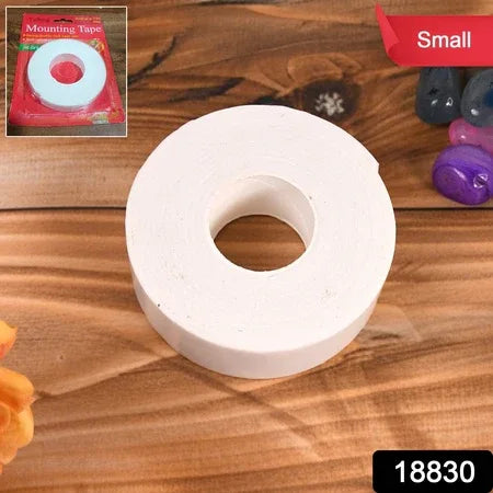Small Strong Double Sided Tape Foam Mounting Tape (1 Pc Small) - Zidbik