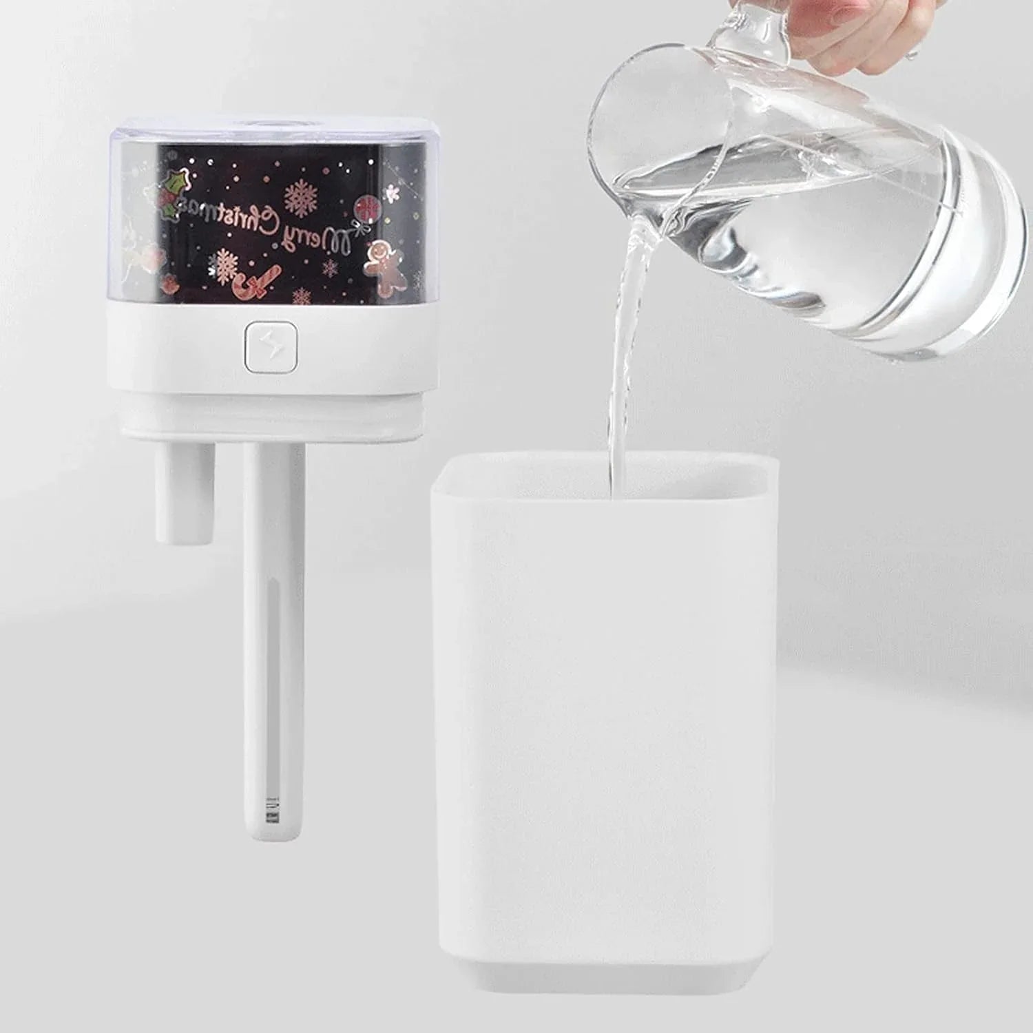 0221 Star Night Light Projector Humidifier For Kids Room Starlight Humidifier Ultrasonic Led Night Light Silent 300ml Dual Mode Mini Humidifier For Home For Office - Zidbik