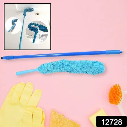 12728 Long Handle Dust Cleaning Brush Adjustable Microfiber Dust Brush Foldable Home Appliances Ceiling Cleaner Latest Home Improvement Products - Zidbik