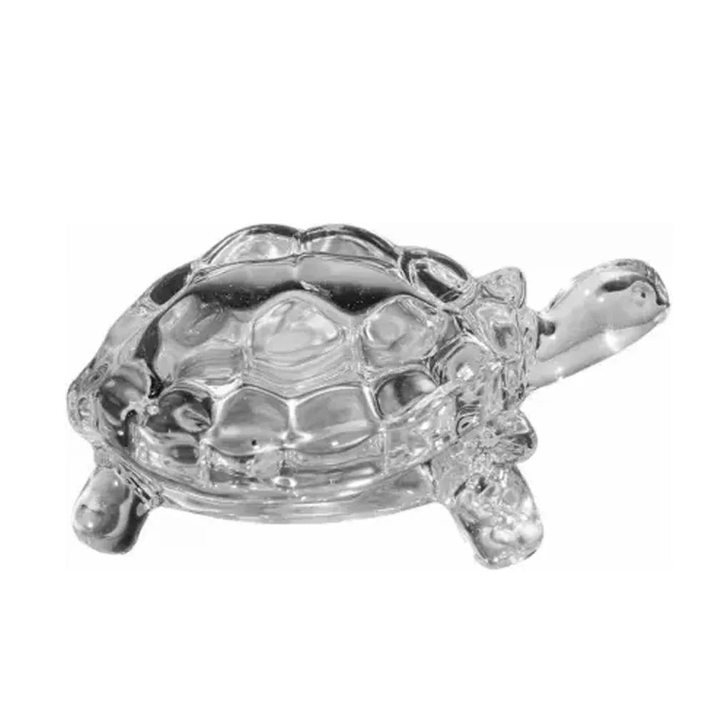 1194 Crystal Glass Turtle-tortoise For Feng Shui And Vastu - Zidbik