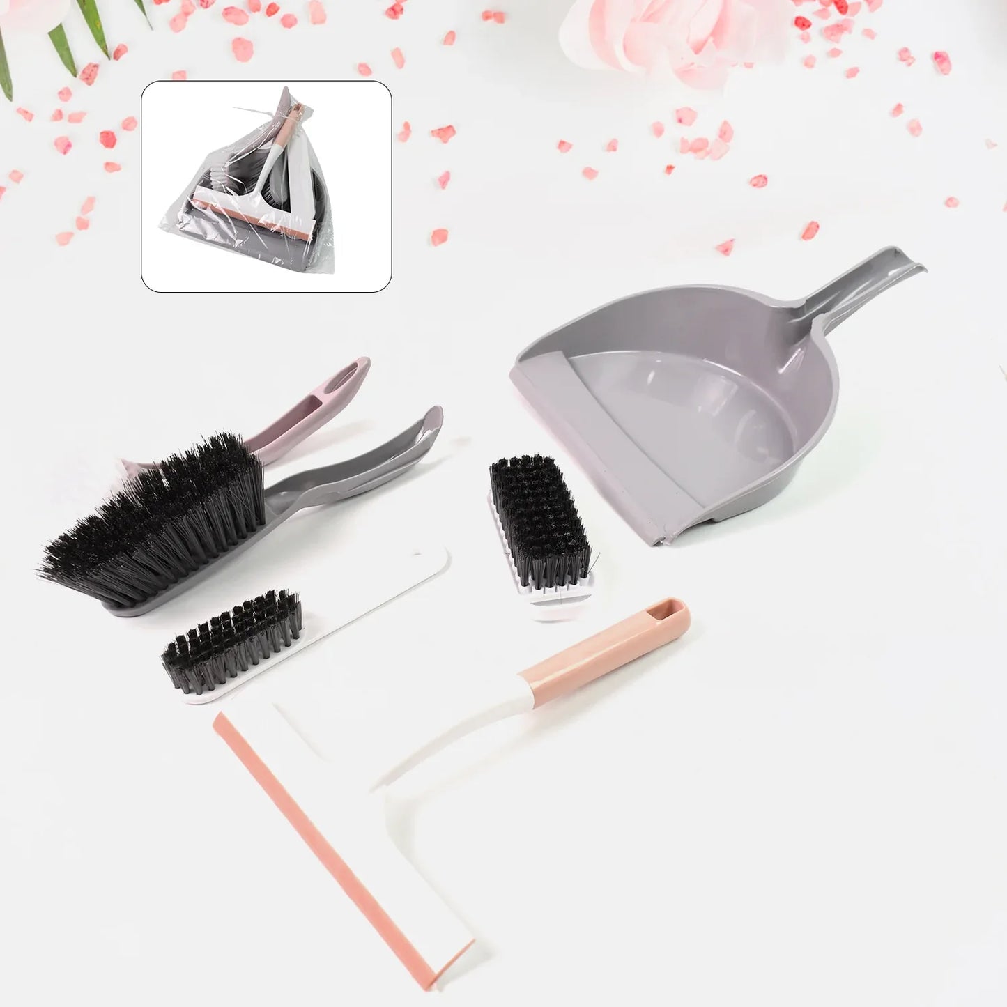 6 In 1 Multipurpose Cleaning Tool (6 Pcs Set) - Zidbik
