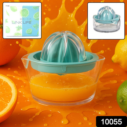 10055 Manual Drink Orange Lemon Citrus Lime Fruit Juice Juicer Squeezer Bpa Free Press  Pourer With Lid Plastic Manual(1 Pc) - Zidbik