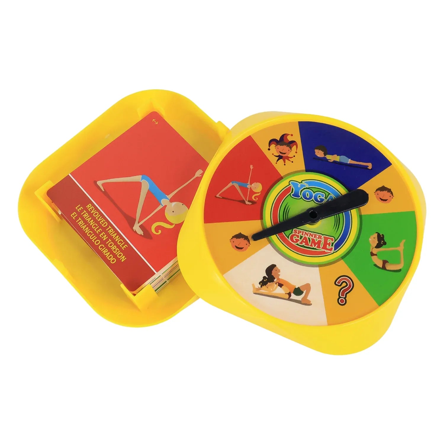 Yoga Spinner Game For Kids And Adults Set - Zidbik