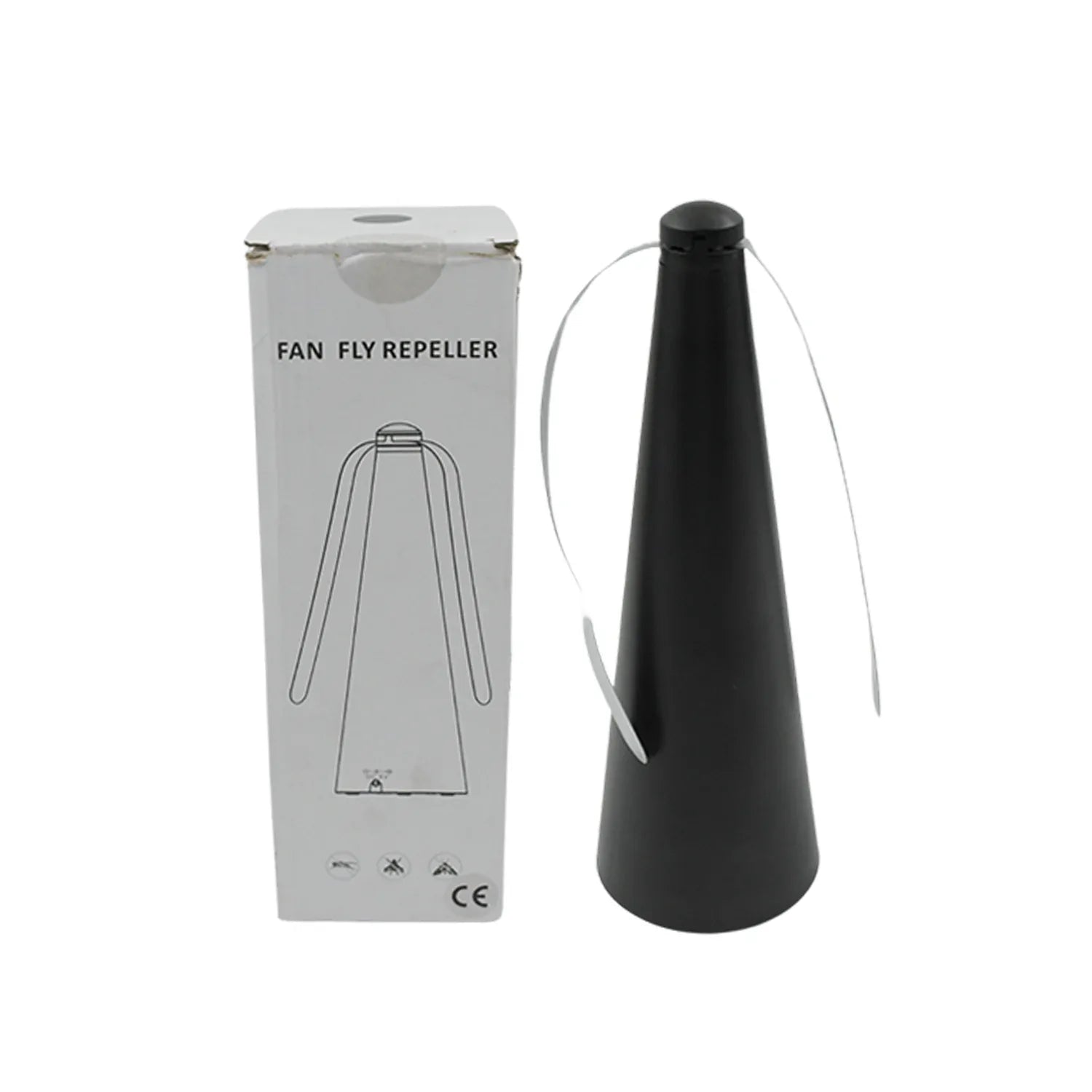 8416 Fly Protection Fan Fly Repellent Fan Non-chemical Best Solution Flies Portable Fly Protection Fan Battery And Usb Operated Table Top Insect Fly Fan For Indoor And Outdoor Use (Battery Not Included) - Zidbik