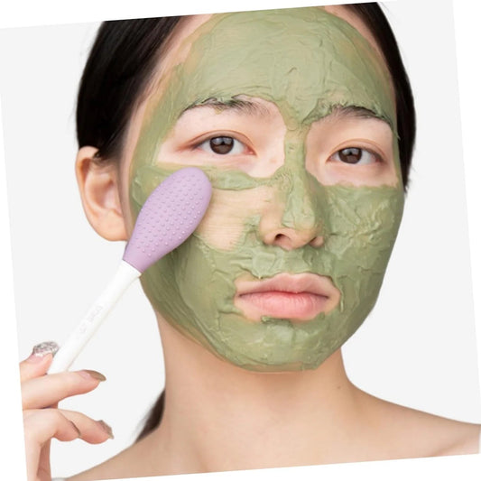 2 In 1 Silicone Face Mask Brush - Double-Headed Applicator for Effortless Skincare - Zidbik