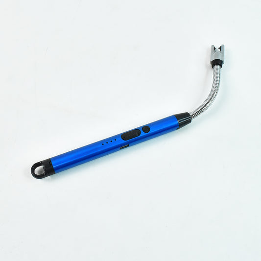 Metal Rechargeable Electric Arc Lighter With Flexible Neck (1 Pc) - Zidbik