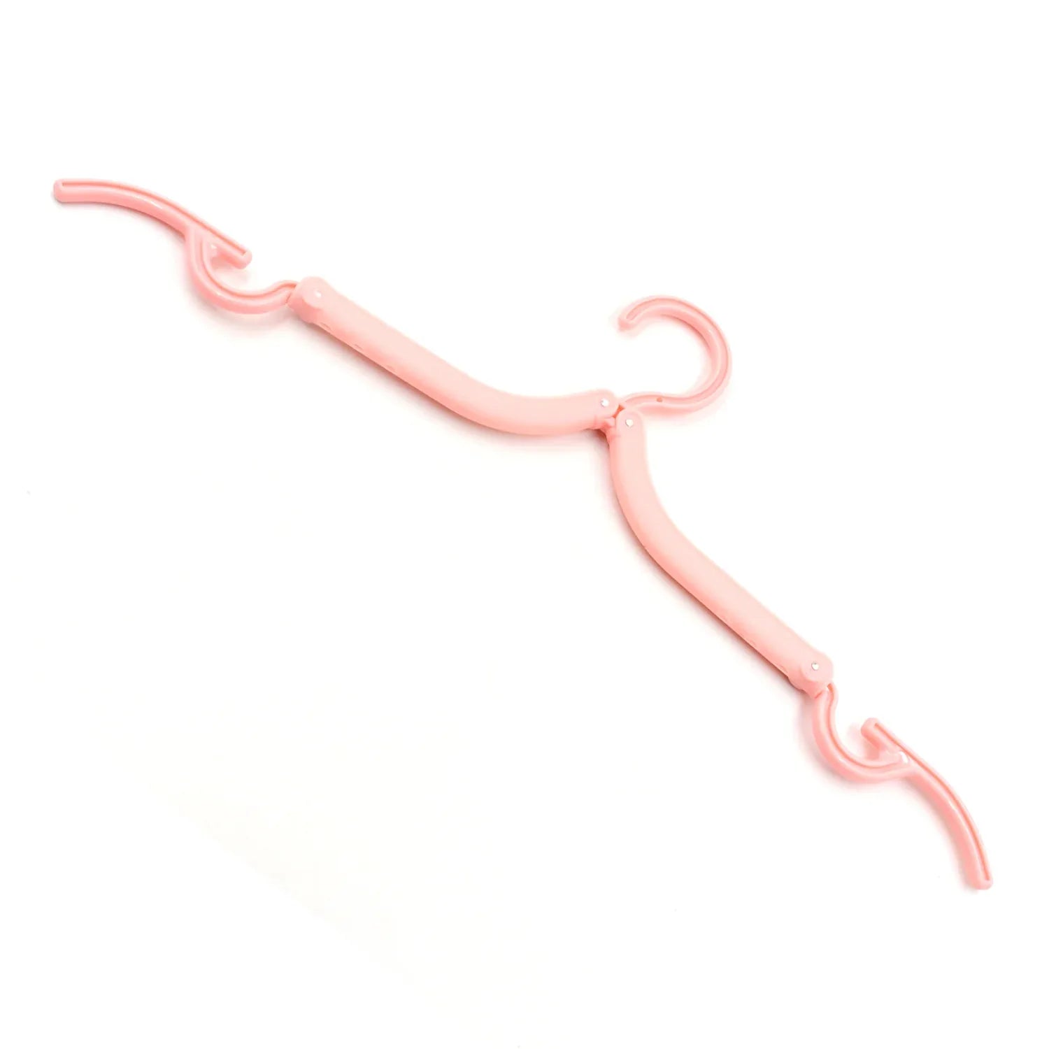 1432a Travel Hangers With Clips Portable Folding Clothes Hangers For Scarves Suits Trousers Pants Shirts Socks Underwear Travel Home Foldable Clothes Drying Rack - Zidbik