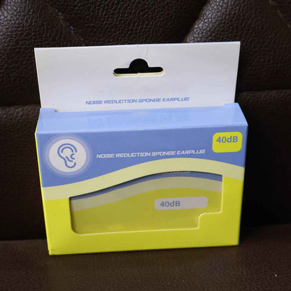 Foam Ear Plugs with Case - Portable Storage Box (5 Pairs)