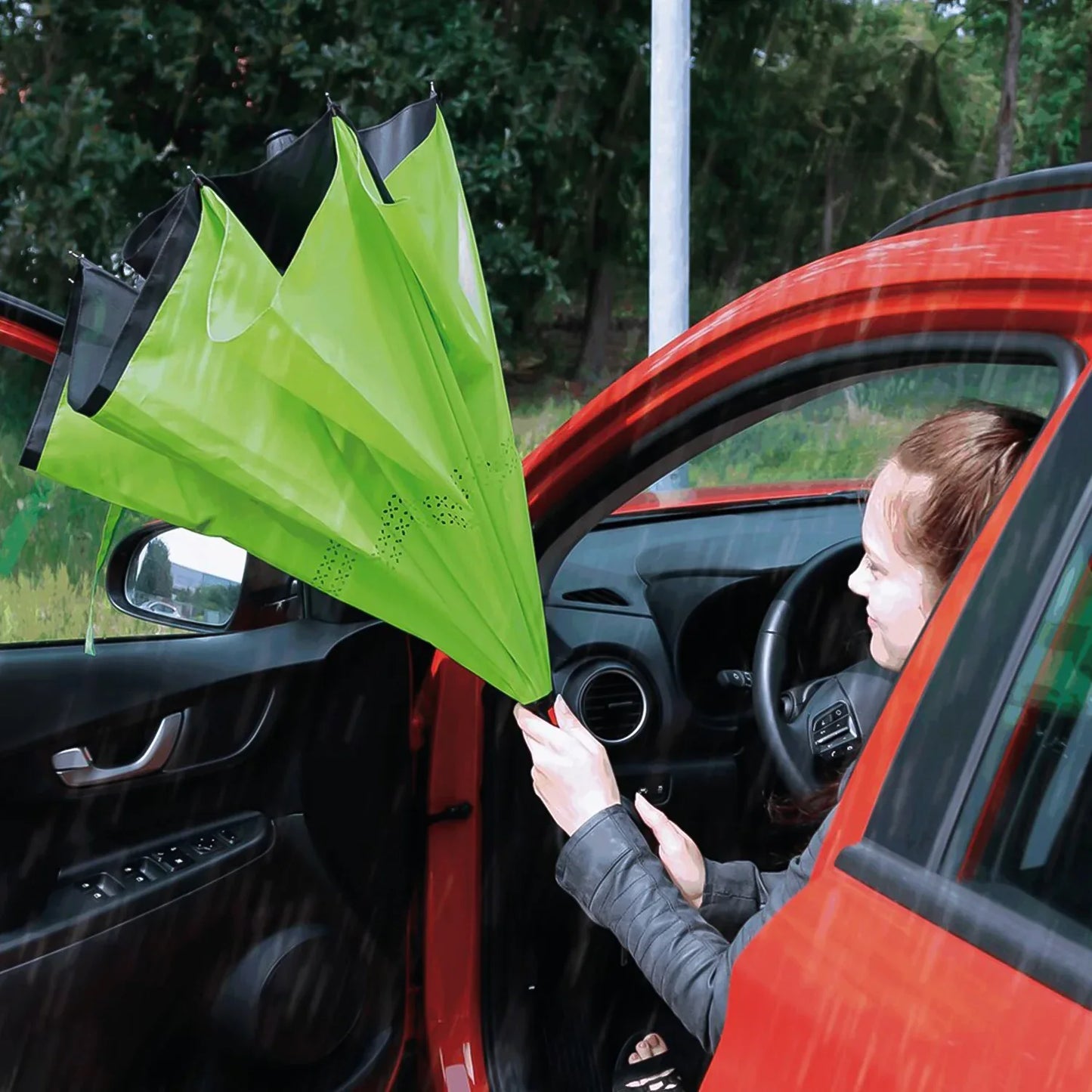 8551umbrella Summer Sun And Rain Protectionfoldable Cute Umbrella C-shaped Handle Uv Protection Rain Sun Umbrella Travel Accessories Umbrella For Children Girls And Boys (1 Pc Mix Color) - Zidbik