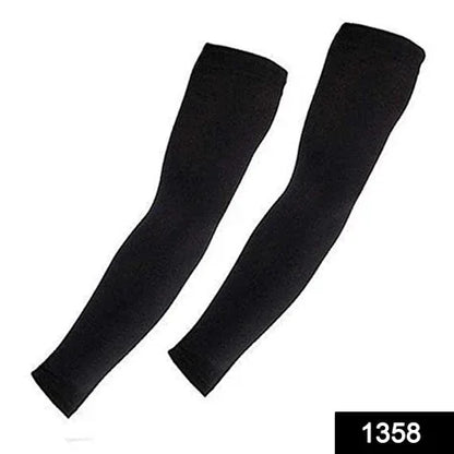 1358 Multipurpose All Weather Arm Sleeves For Sports And Outdoor Activities - Zidbik