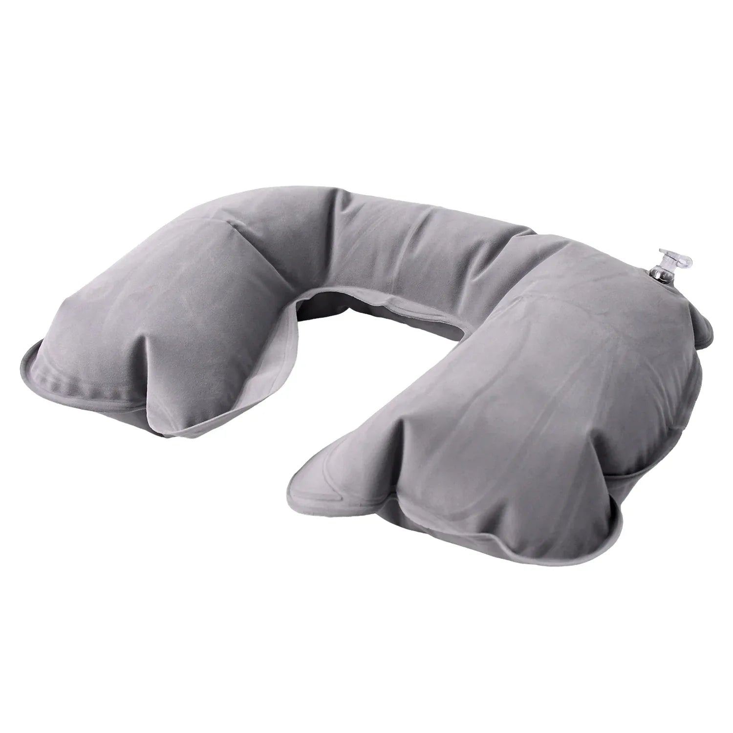 8540 Inflatable Foldable Pillow U Shape Air Cushion Travel Pillow Travel Business Trip Neck Pillow For Long Trips Ideal For Men Women Portable And Perfect For Backpacking Car Camping And Even Airplane Travel - Zidbik