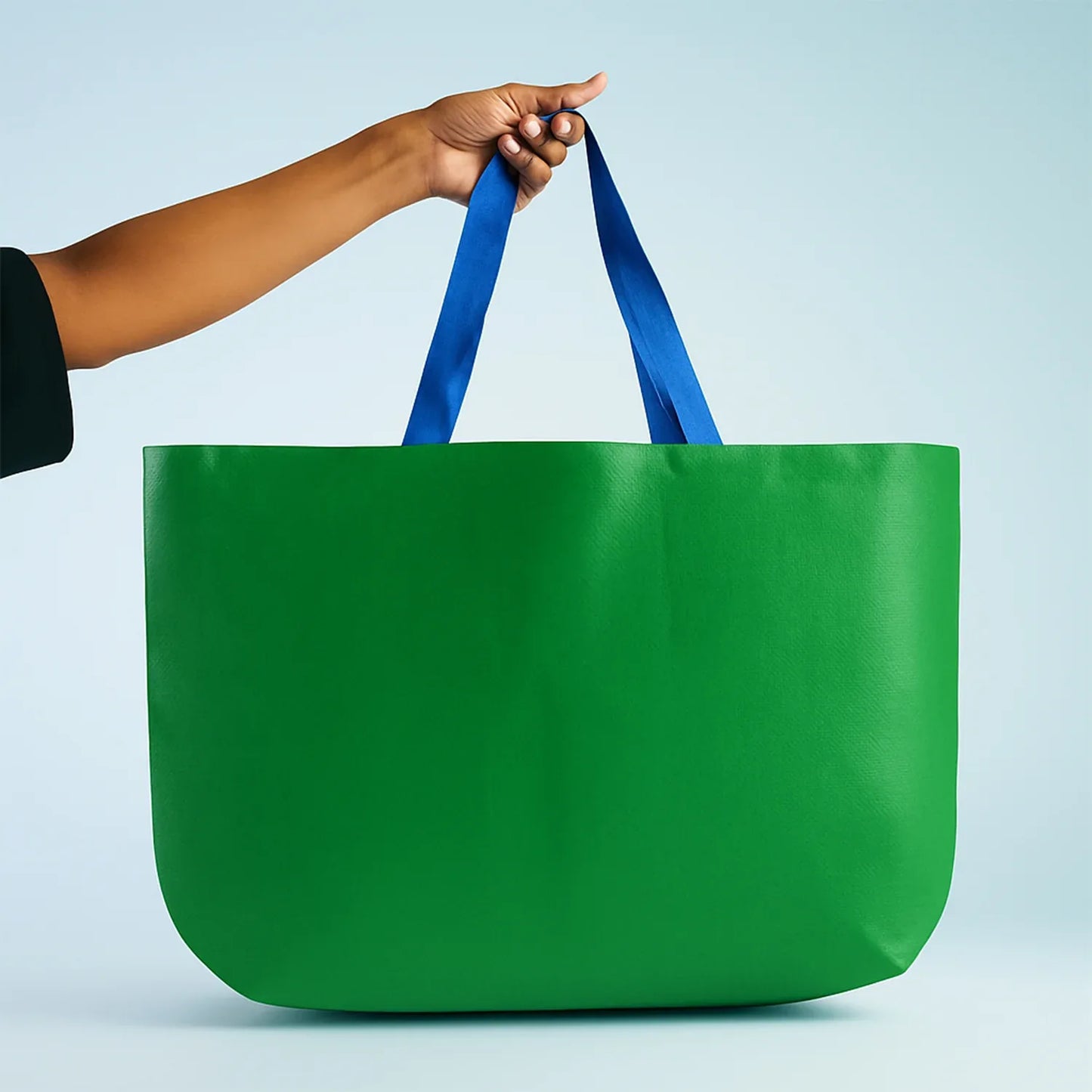 Eco-friendly Large Shopping Tote Bag 62x44cm (Mixcolor 1 Pc) - Zidbik